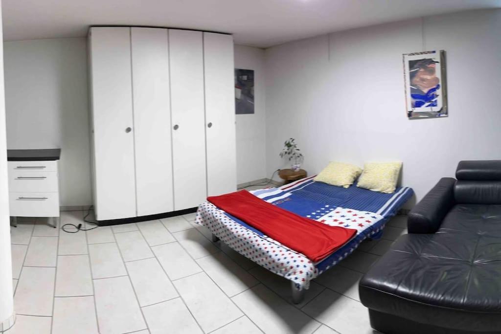 Basel - 5 Mins Away - Modern Basement Studio With Kitchen 35M2 In ムッテンツ エクステリア 写真